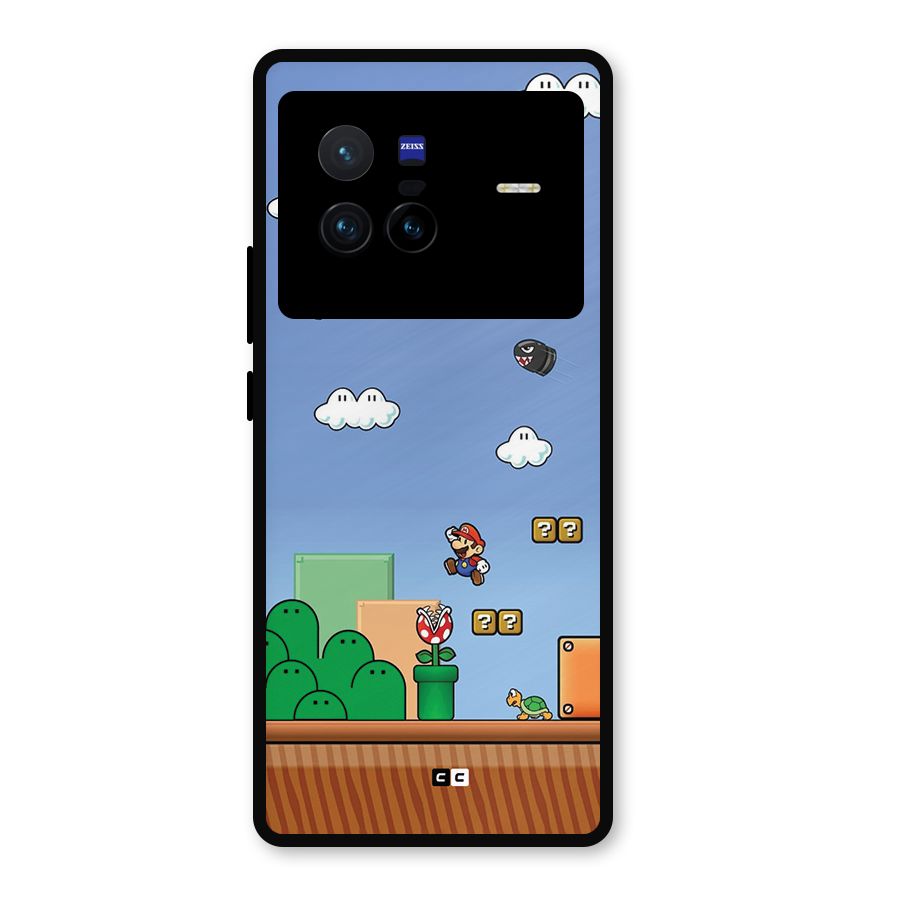 Super Plumber Metal Back Case for Vivo X80