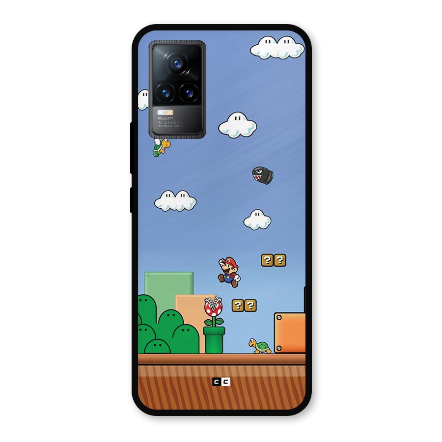 Super Plumber Metal Back Case for Vivo Y73