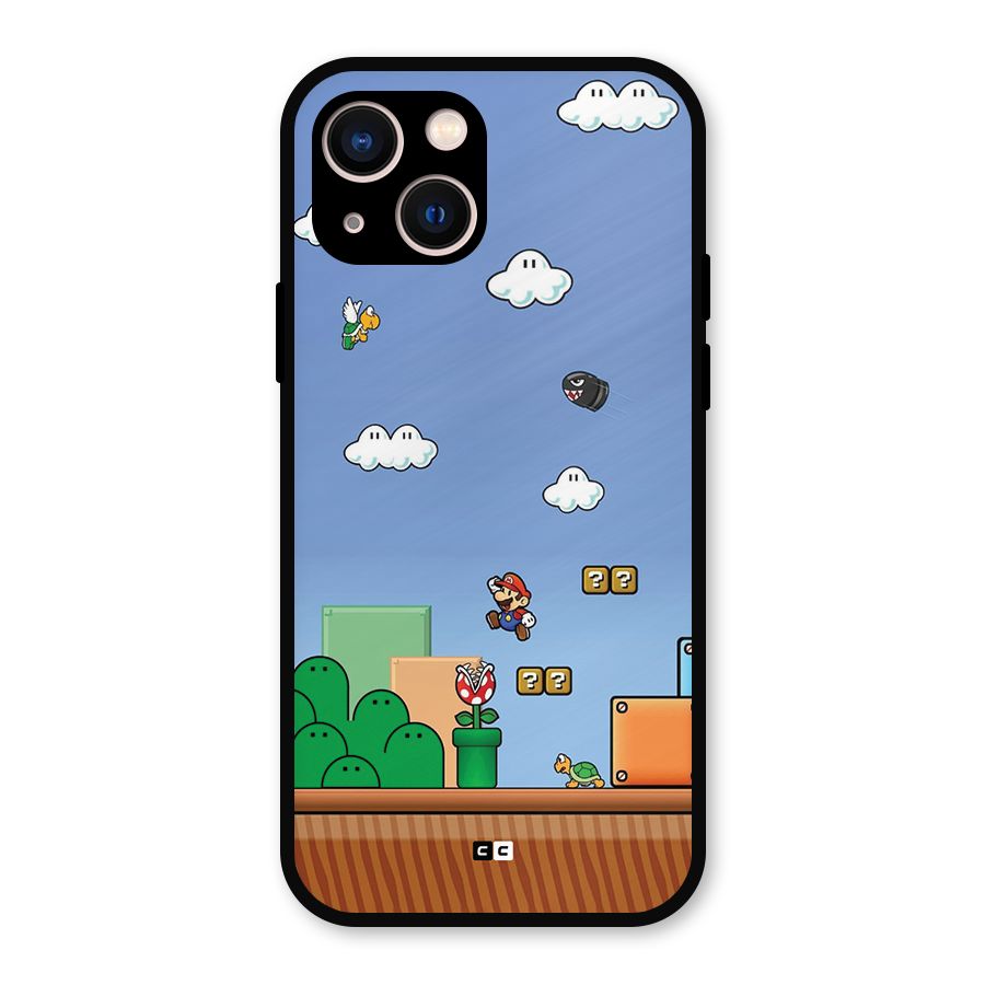 Super Plumber Metal Back Case for iPhone 13