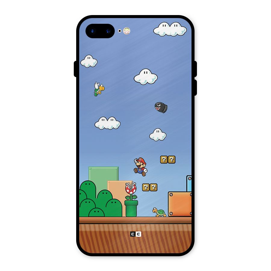 Super Plumber Metal Back Case for iPhone 7 Plus