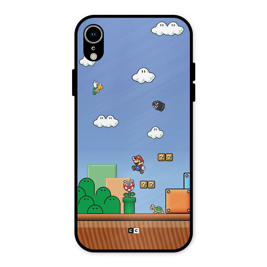 Super Plumber Metal Back Case for iPhone XR