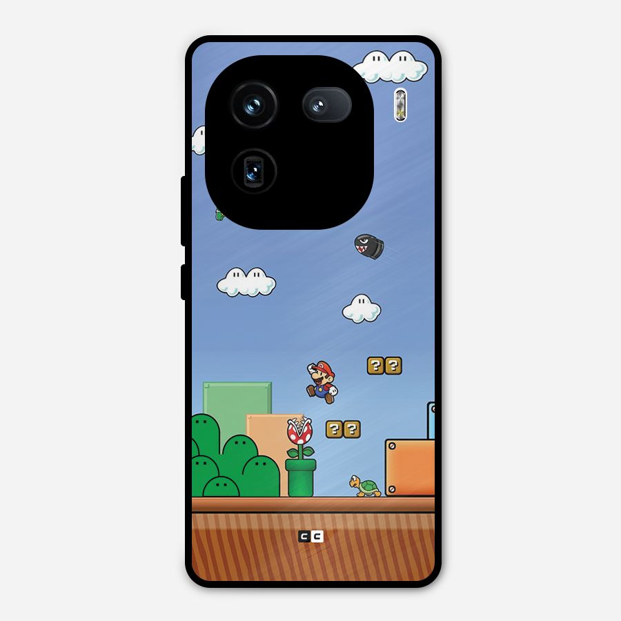 Super Plumber Metal Back Case for iQOO 12