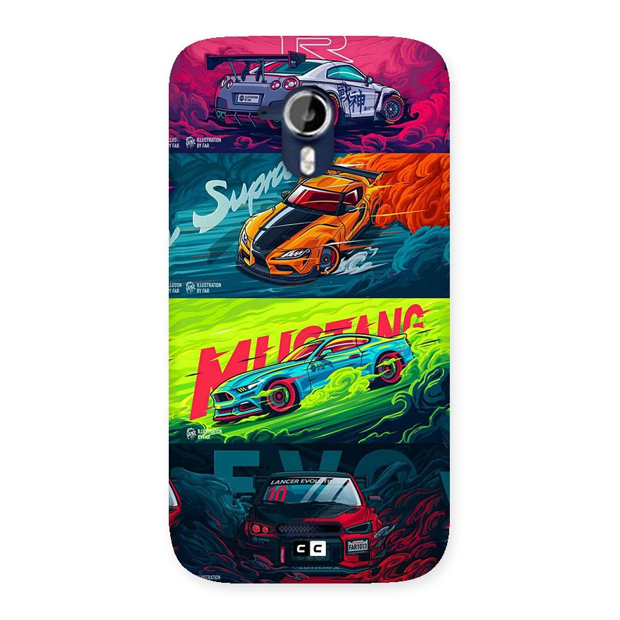 Super Racing Car Back Case for Canvas Magnus A117