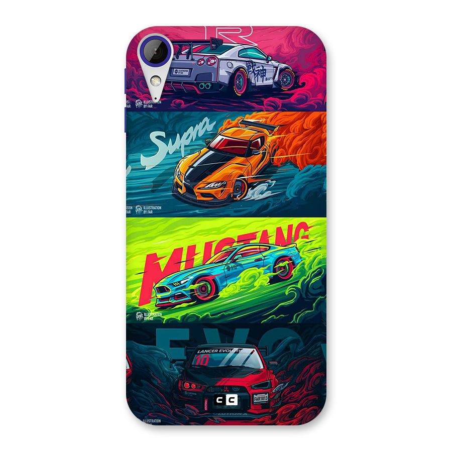 Super Racing Car Back Case for Desire 830