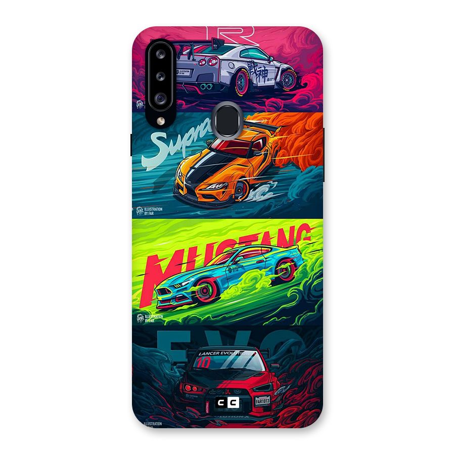 Super Racing Car Back Case for Galaxy A20s