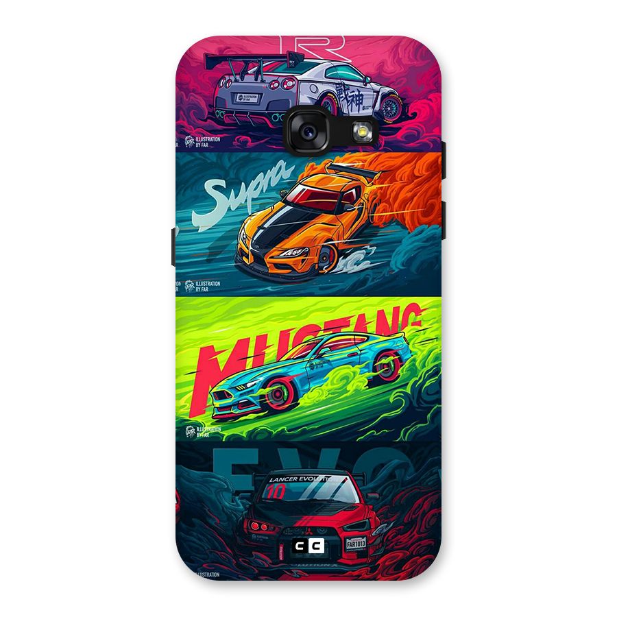 Super Racing Car Back Case for Galaxy A3 (2017)