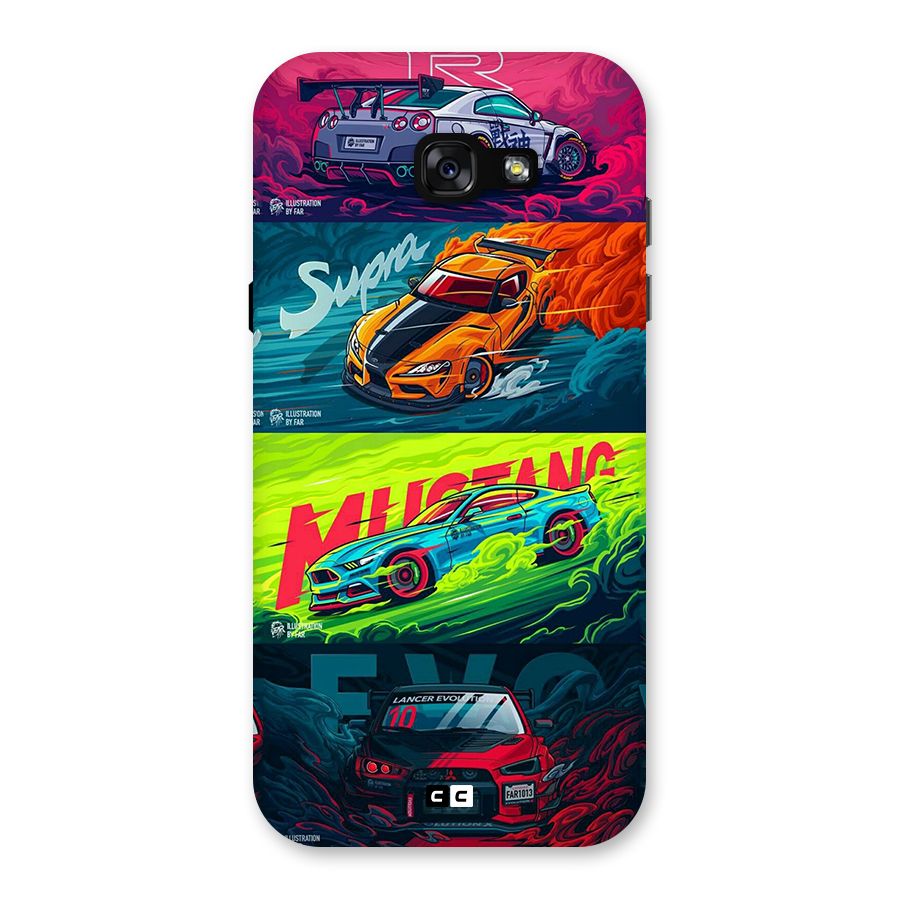 Super Racing Car Back Case for Galaxy A7 (2017)