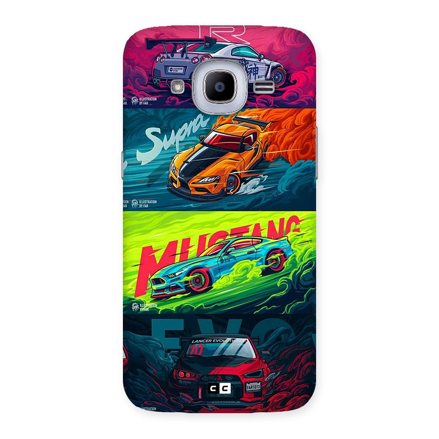 Super Racing Car Back Case for Galaxy J2 2016