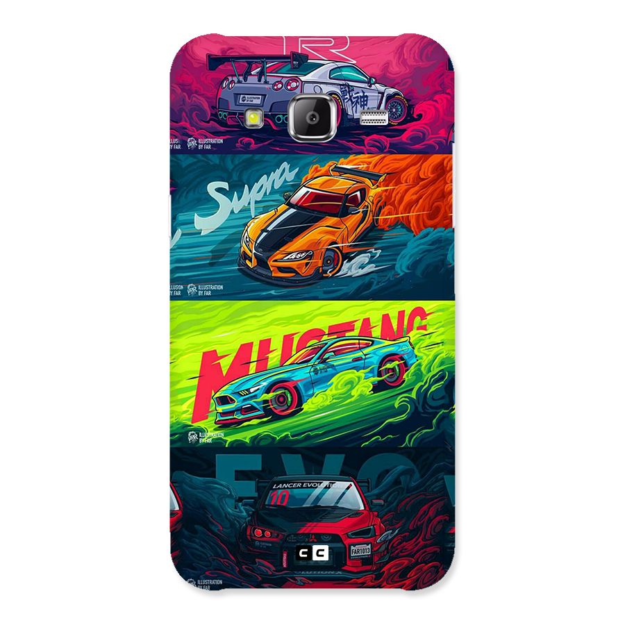 Super Racing Car Back Case for Galaxy J2 Prime