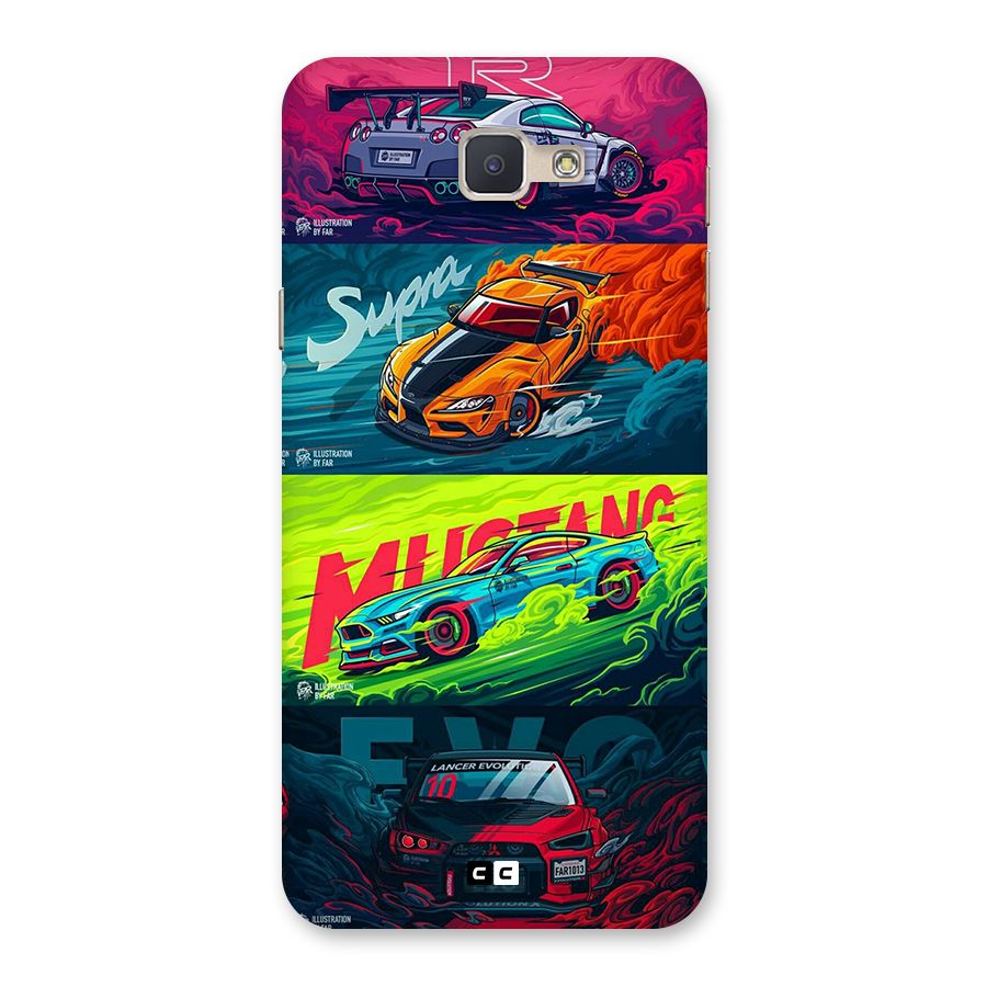 Super Racing Car Back Case for Galaxy J5 Prime