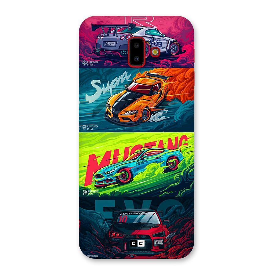 Super Racing Car Back Case for Galaxy J6 Plus
