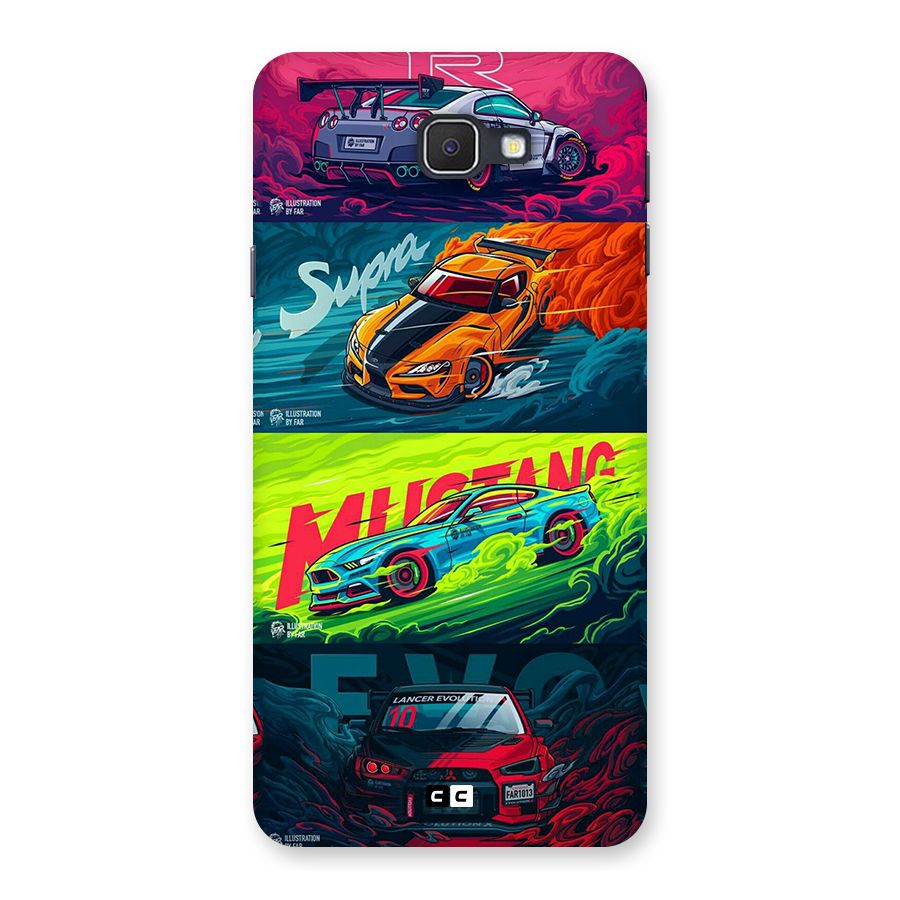 Super Racing Car Back Case for Galaxy J7 Prime