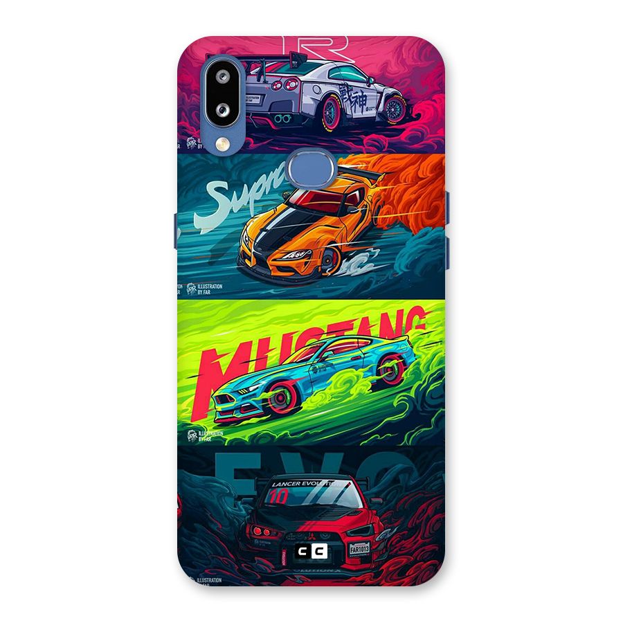 Super Racing Car Back Case for Galaxy M01s