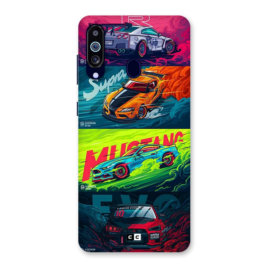 Super Racing Car Back Case for Galaxy M40