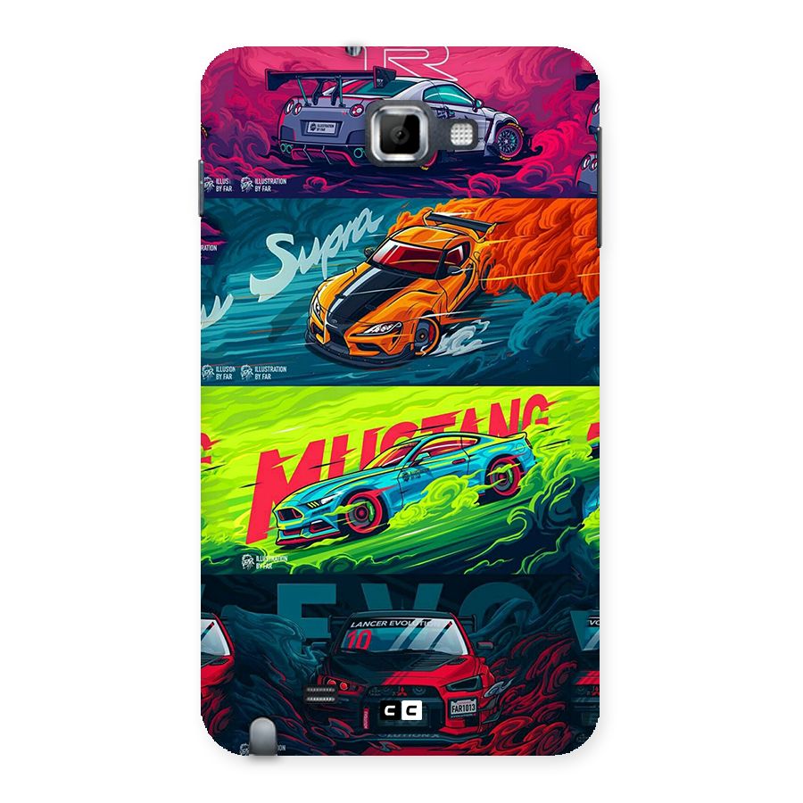 Super Racing Car Back Case for Galaxy Note