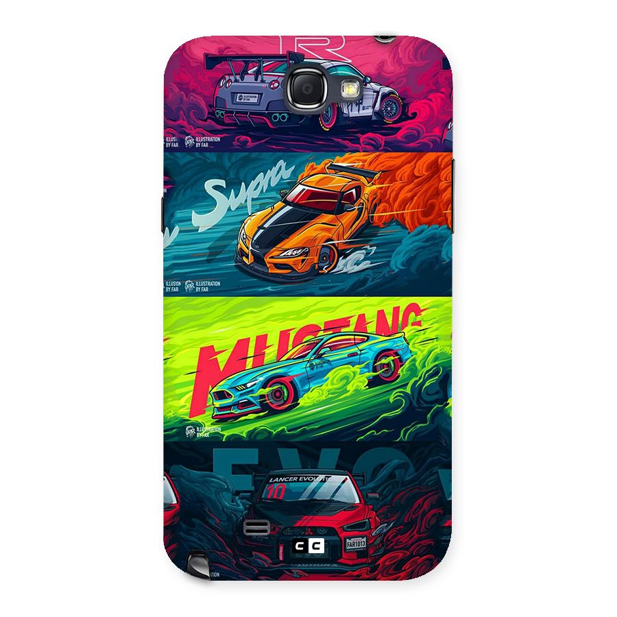 Super Racing Car Back Case for Galaxy Note 2