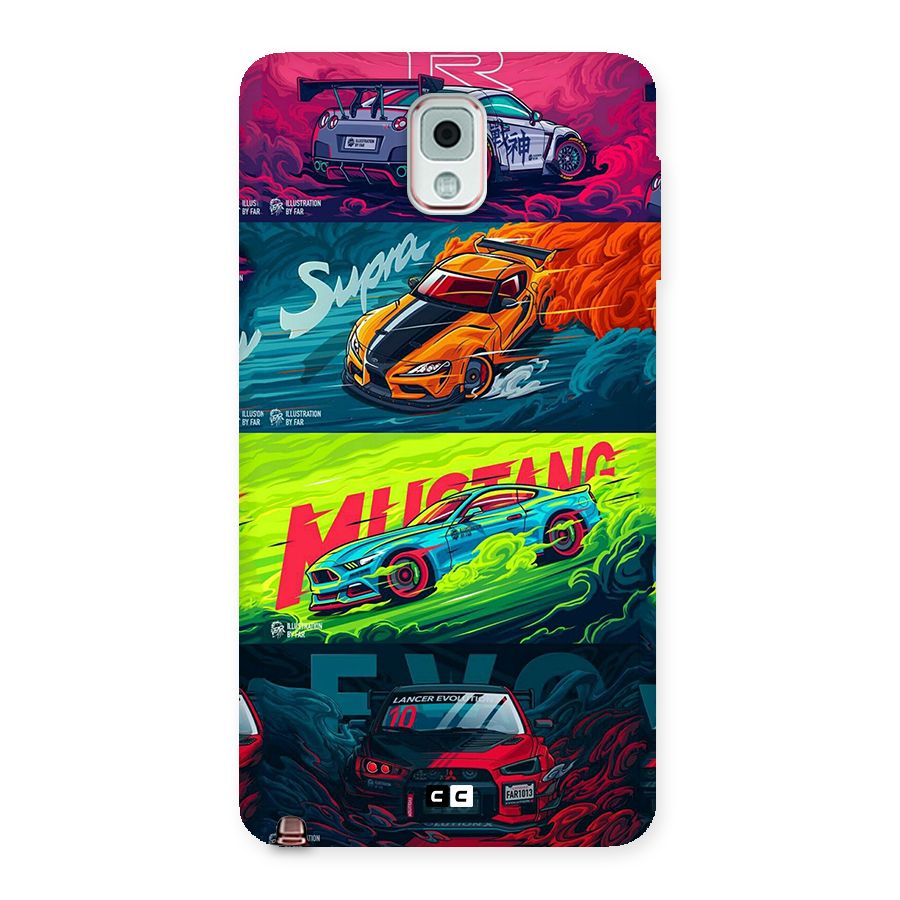 Super Racing Car Back Case for Galaxy Note 3