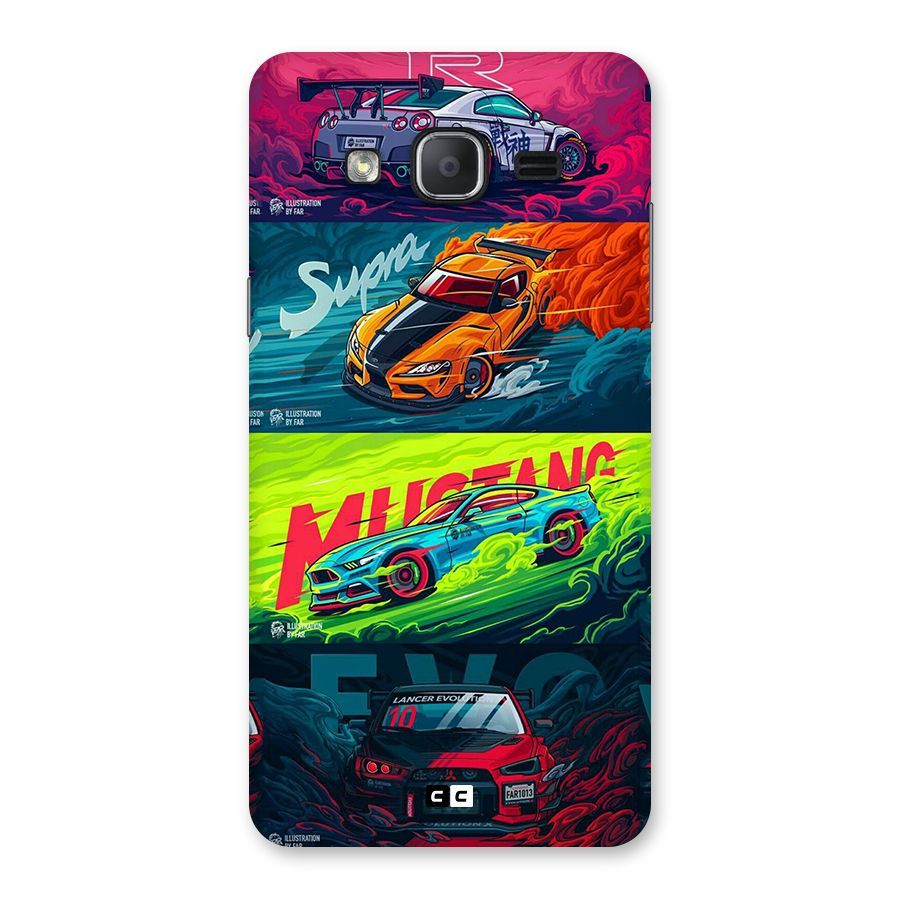 Super Racing Car Back Case for Galaxy On7 2015