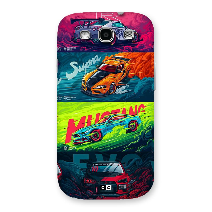 Super Racing Car Back Case for Galaxy S3