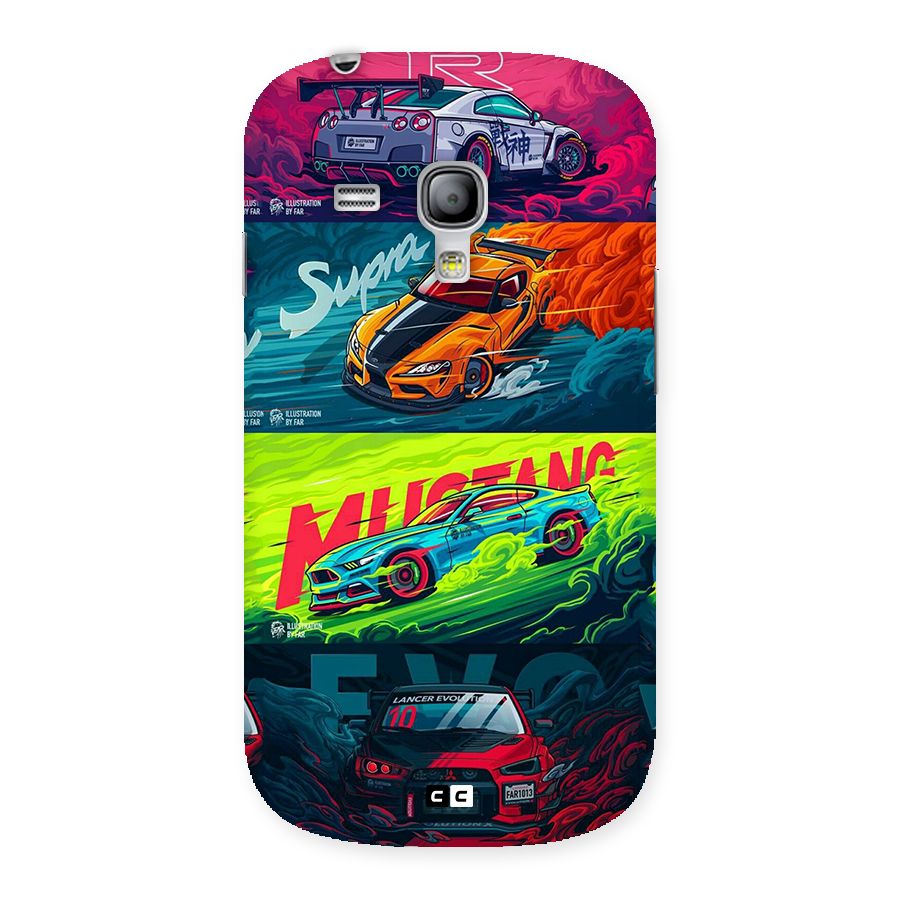 Super Racing Car Back Case for Galaxy S3 Mini