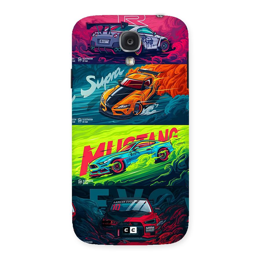Super Racing Car Back Case for Galaxy S4