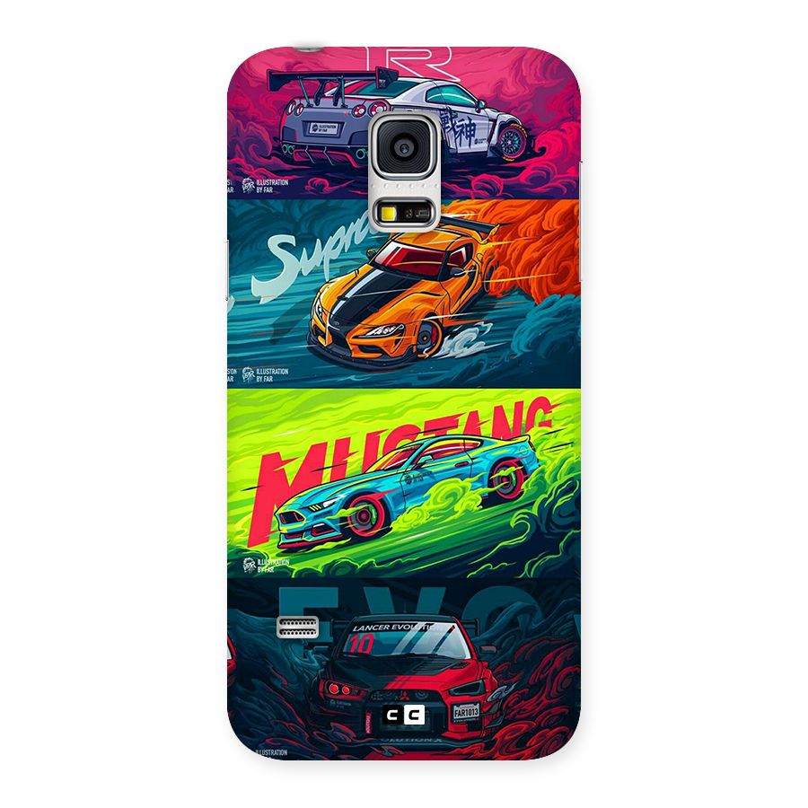 Super Racing Car Back Case for Galaxy S5 Mini
