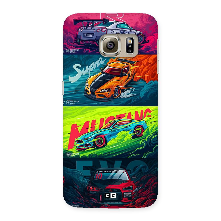 Super Racing Car Back Case for Galaxy S6 edge