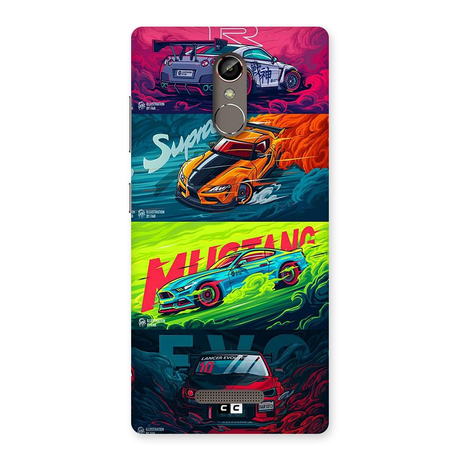 Super Racing Car Back Case for Gionee S6s