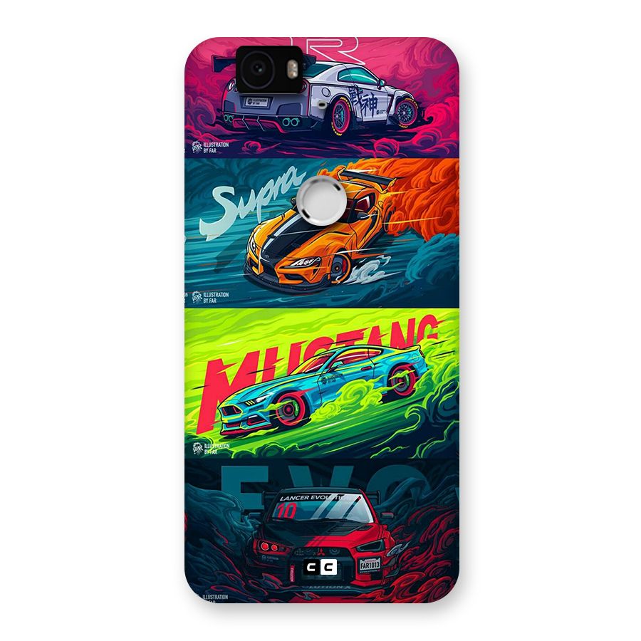 Super Racing Car Back Case for Google Nexus 6P