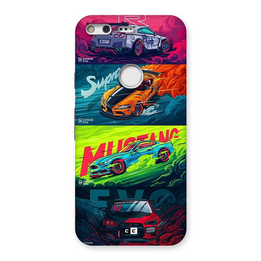 Super Racing Car Back Case for Google Pixel