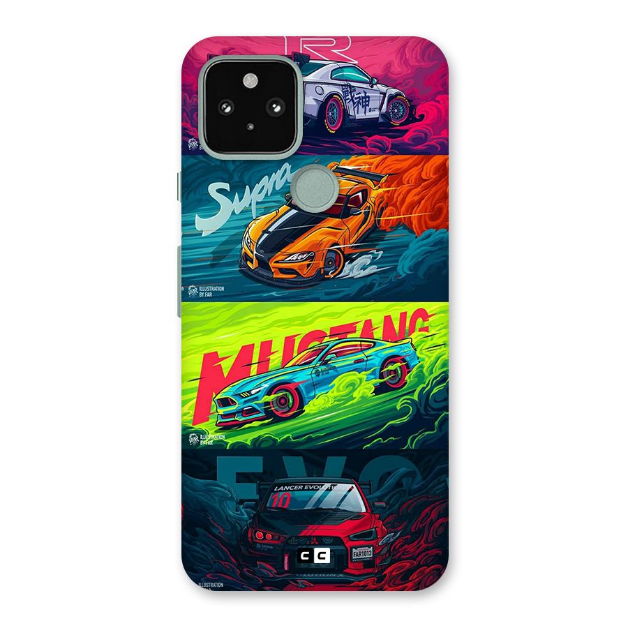 Super Racing Car Back Case for Google Pixel 5