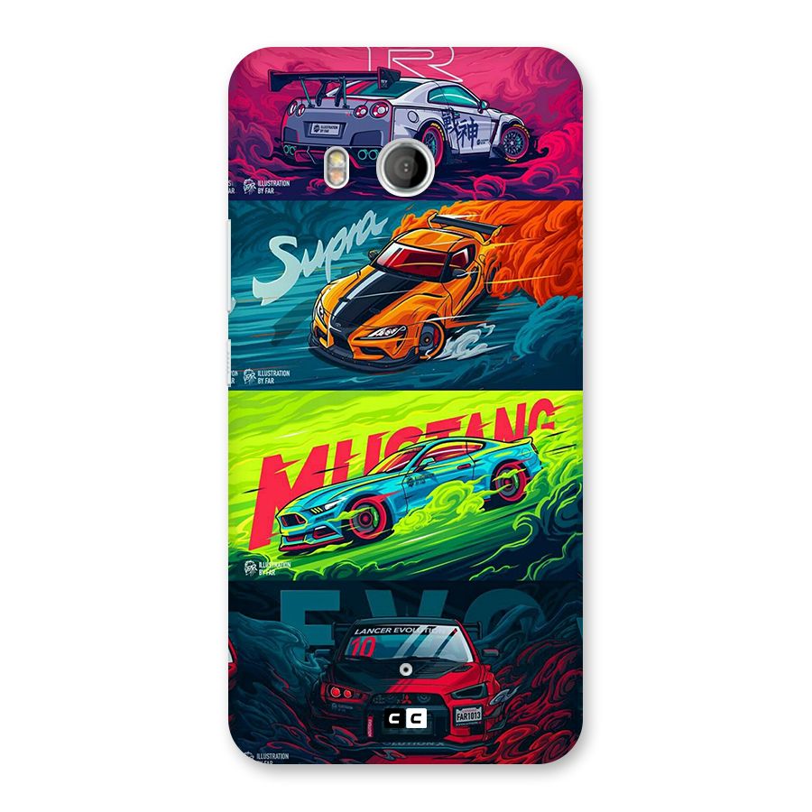 Super Racing Car Back Case for HTC U11