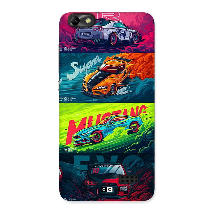 Super Racing Car Back Case for Honor 4C