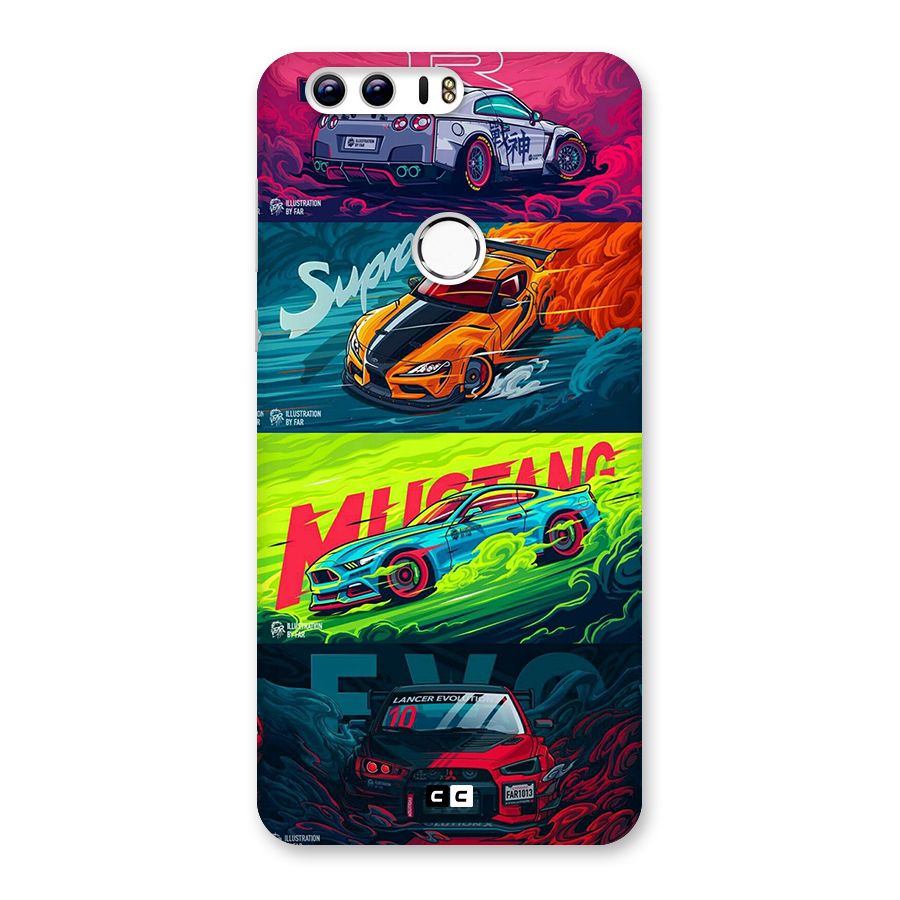Super Racing Car Back Case for Honor 8