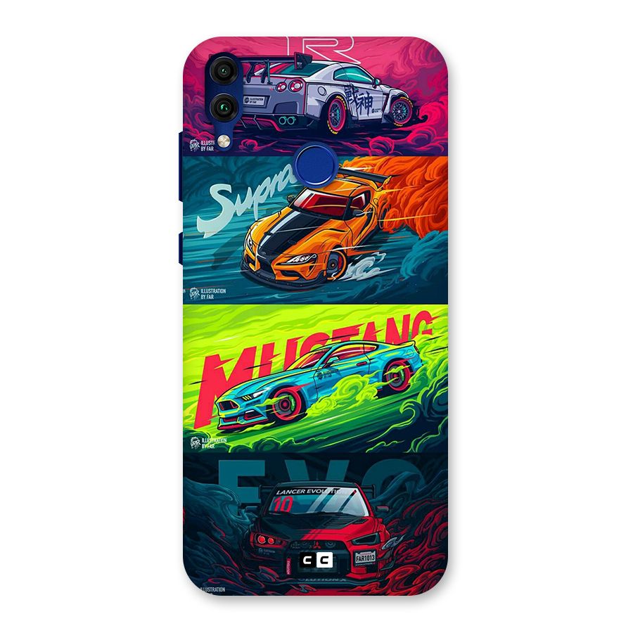 Super Racing Car Back Case for Honor 8C