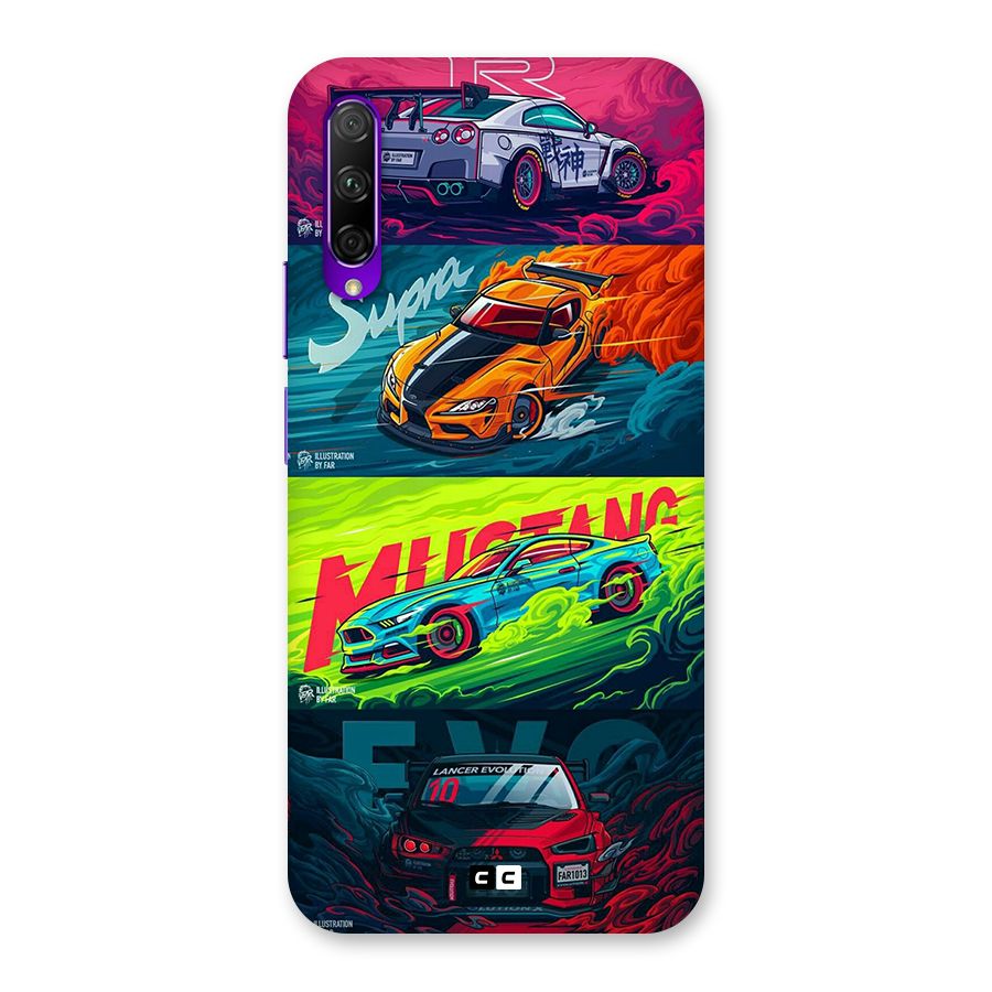 Super Racing Car Back Case for Honor 9X Pro