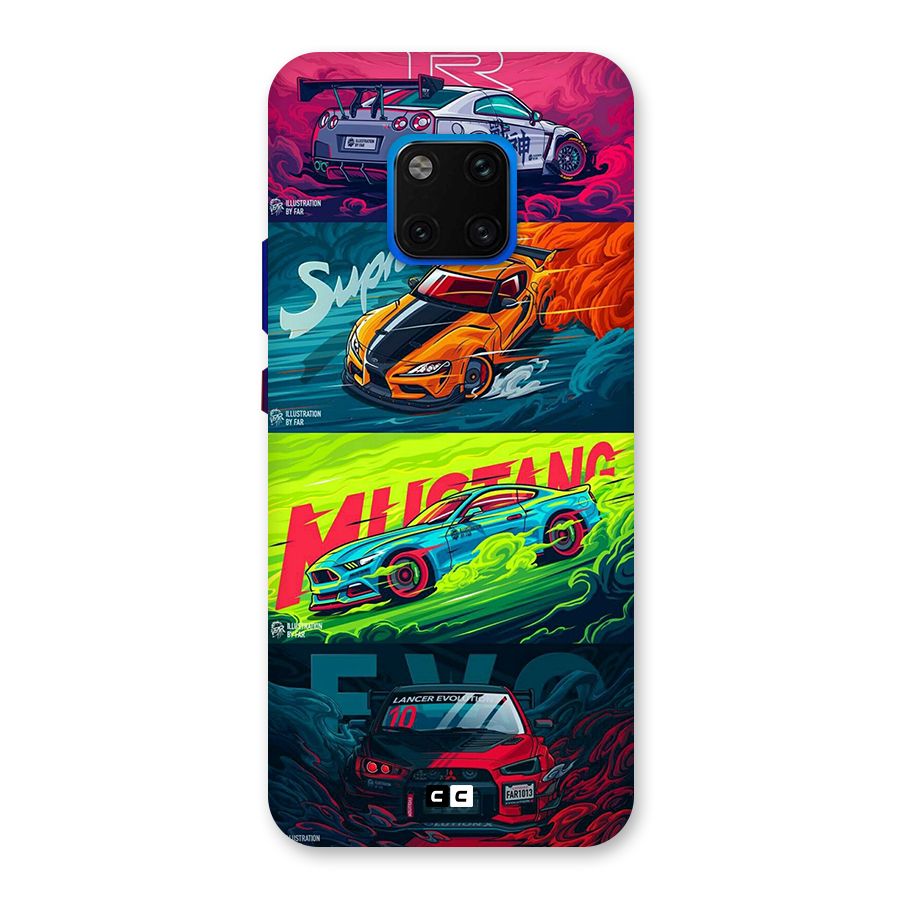 Super Racing Car Back Case for Huawei Mate 20 Pro