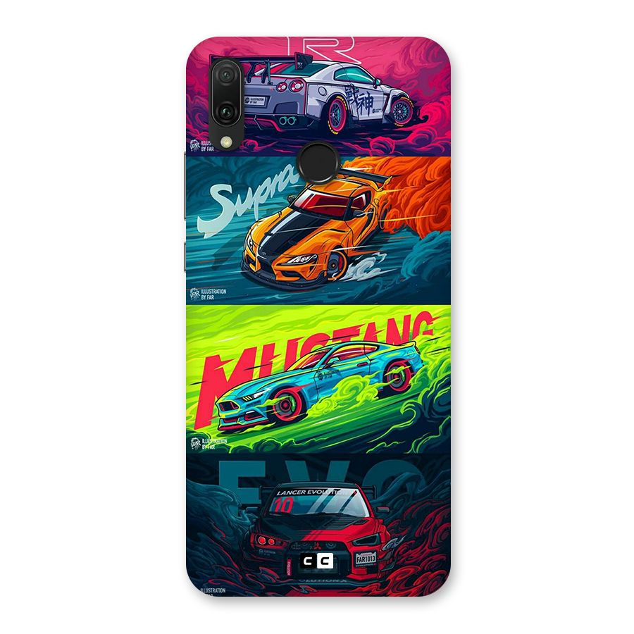 Super Racing Car Back Case for Huawei Y9 (2019)