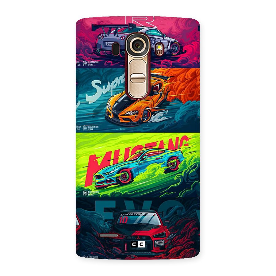 Super Racing Car Back Case for LG G4