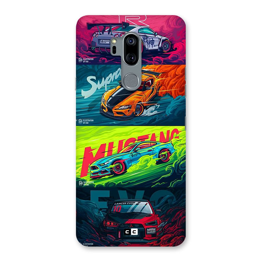 Super Racing Car Back Case for LG G7