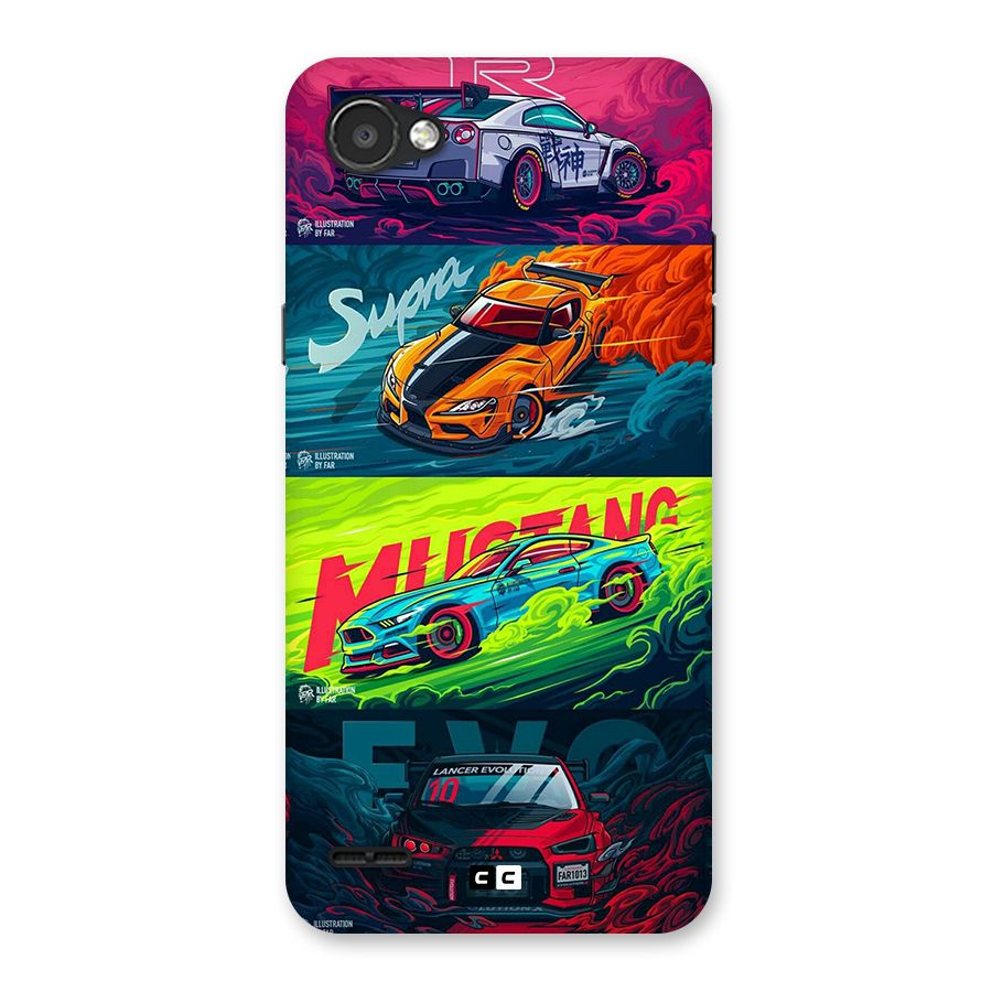 Super Racing Car Back Case for LG Q6