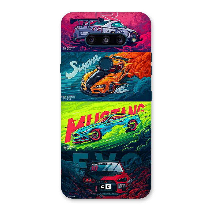 Super Racing Car Back Case for LG  V40 ThinQ