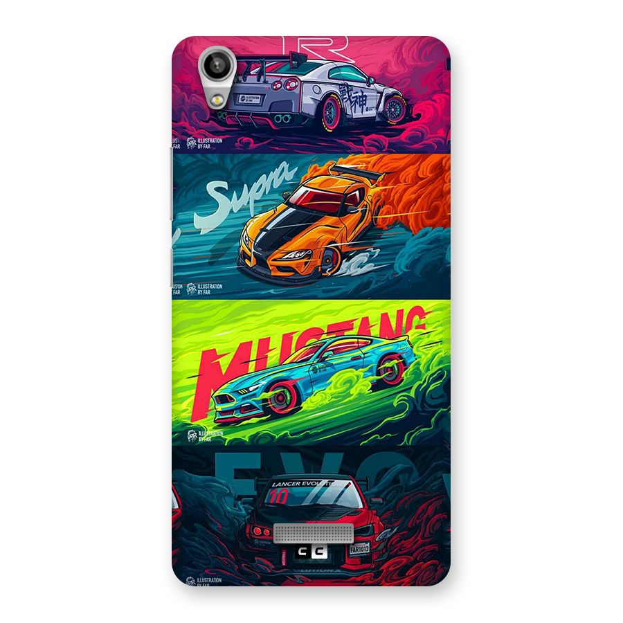 Super Racing Car Back Case for Lava Pixel V1