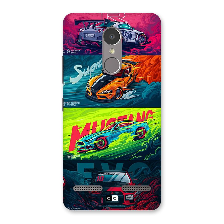 Super Racing Car Back Case for Lenovo K6 Power