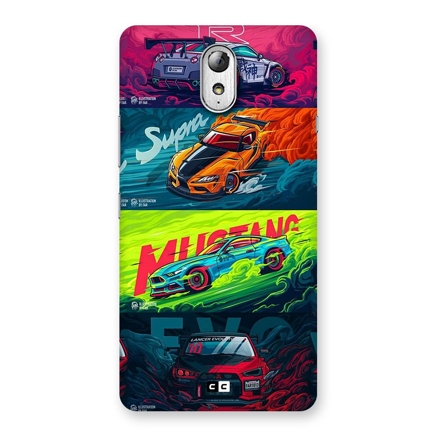 Super Racing Car Back Case for Lenovo Vibe P1M