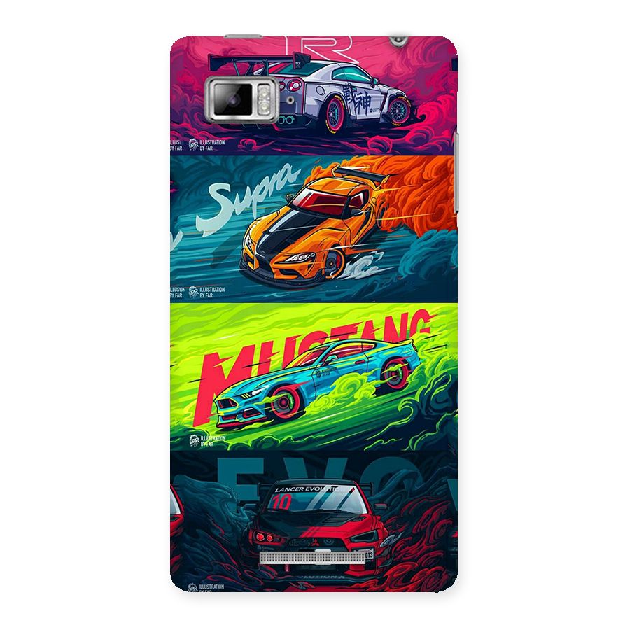 Super Racing Car Back Case for Lenovo Vibe Z K910