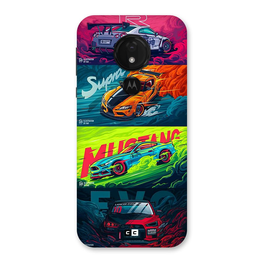 Super Racing Car Back Case for Moto G7 Power