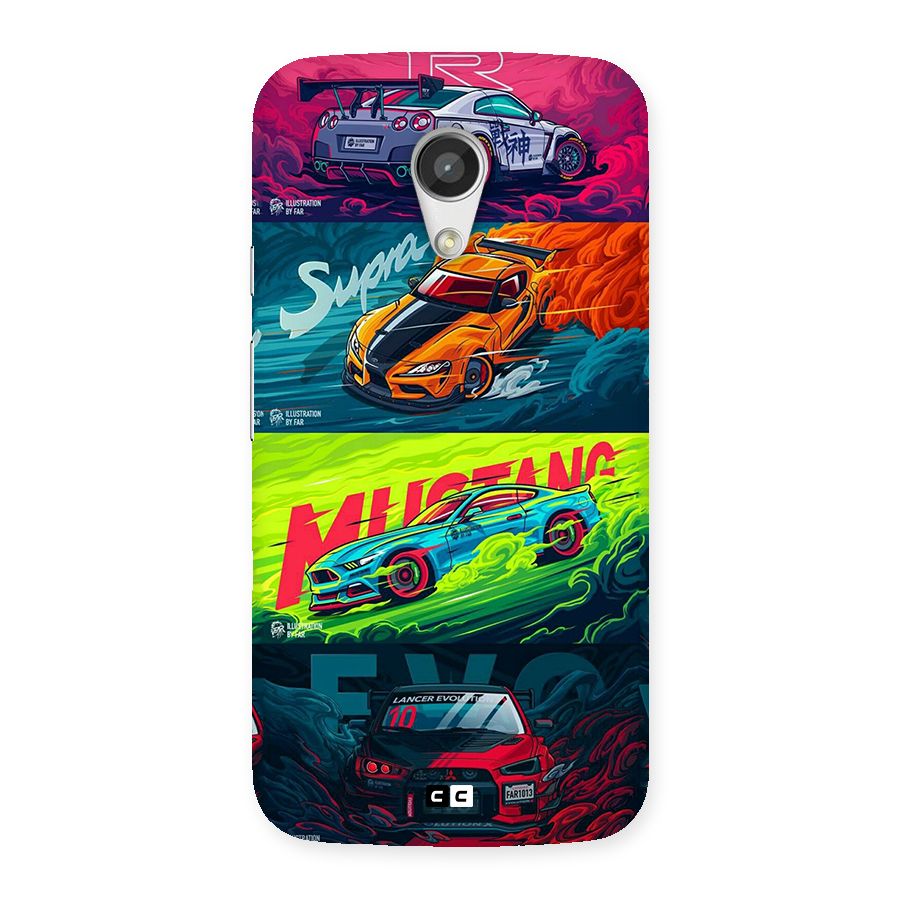 Super Racing Car Back Case for Moto G 2nd Gen