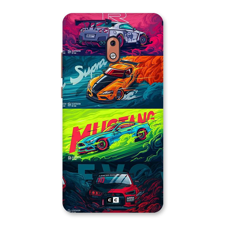 Super Racing Car Back Case for Nokia 2.1