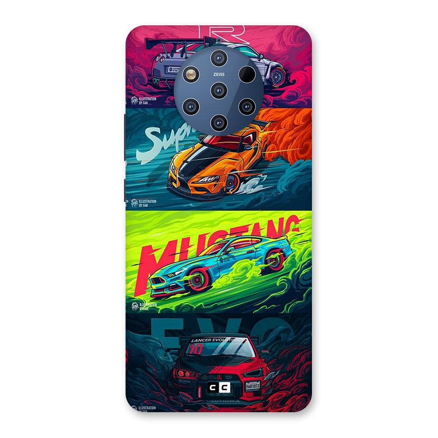 Super Racing Car Back Case for Nokia 9 PureView